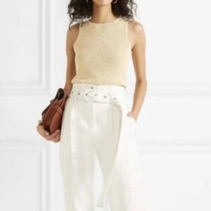 Theory Merletto Knit Sleeveless Shell
